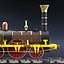 Stephensons Patentlokomotive von 1836