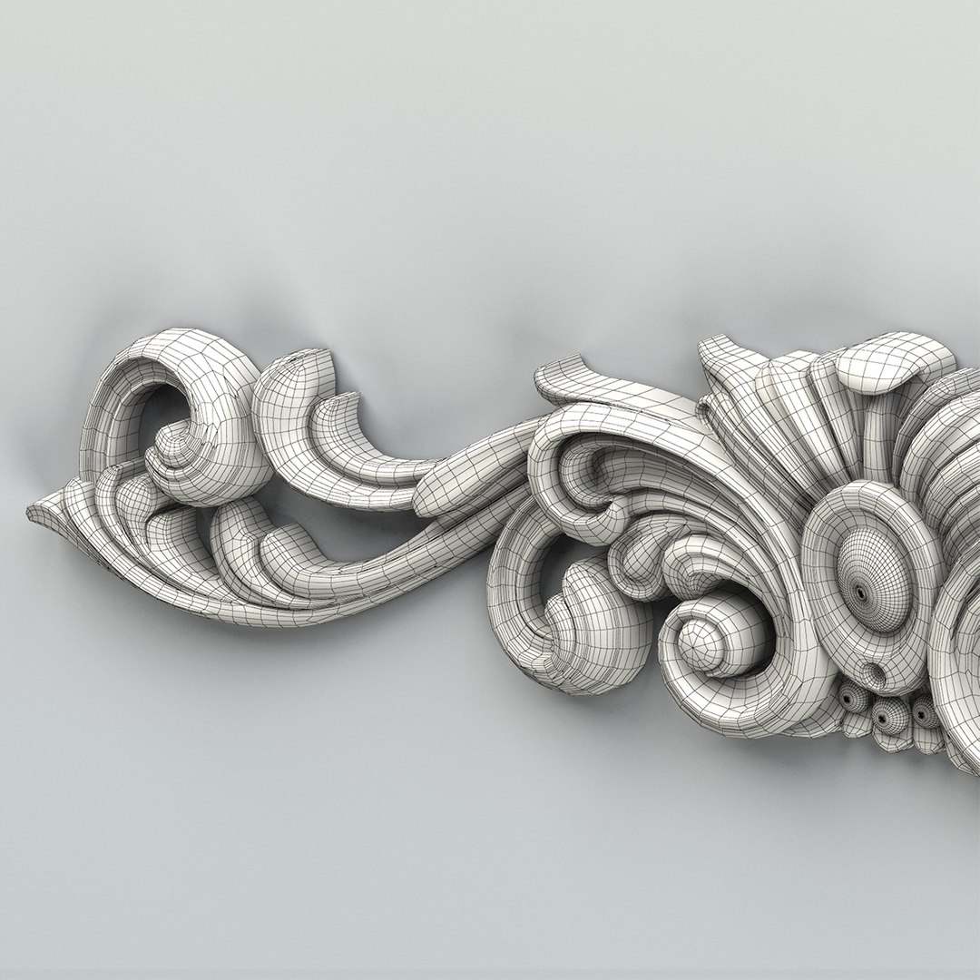 Carved Horizontal Decor Max