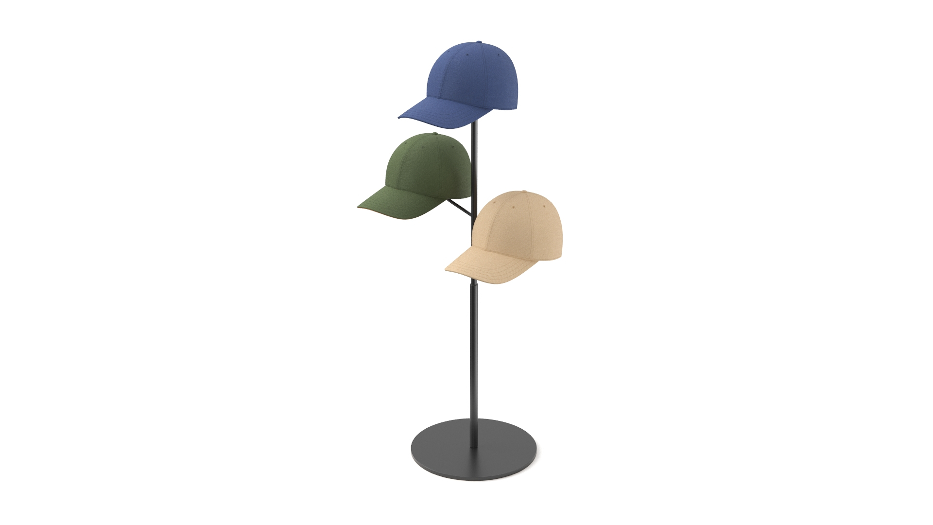 3D Baseball Cap Tree Holder Model - TurboSquid 2407072