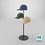 3D Baseball Cap Tree Holder model