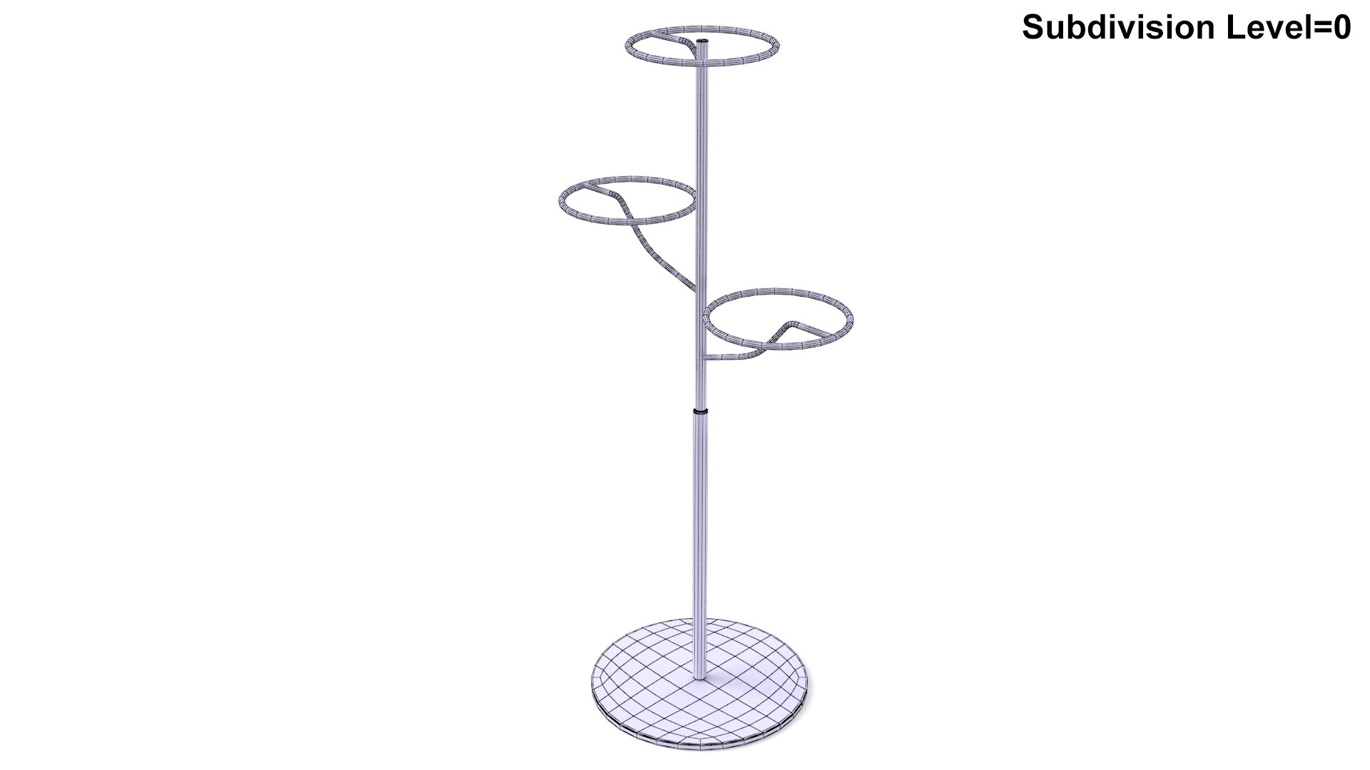 3D Baseball Cap Tree Holder Model - TurboSquid 2407072