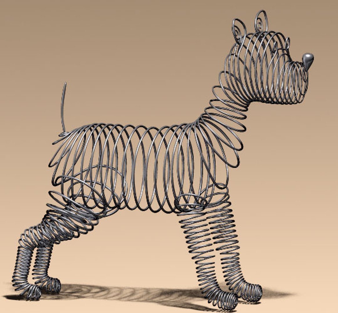 Maya Wired Dog