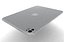 3D Apple iPad Pro 11 Silver Low Poly