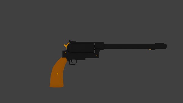 Revolver 3D Models for Download | TurboSquid