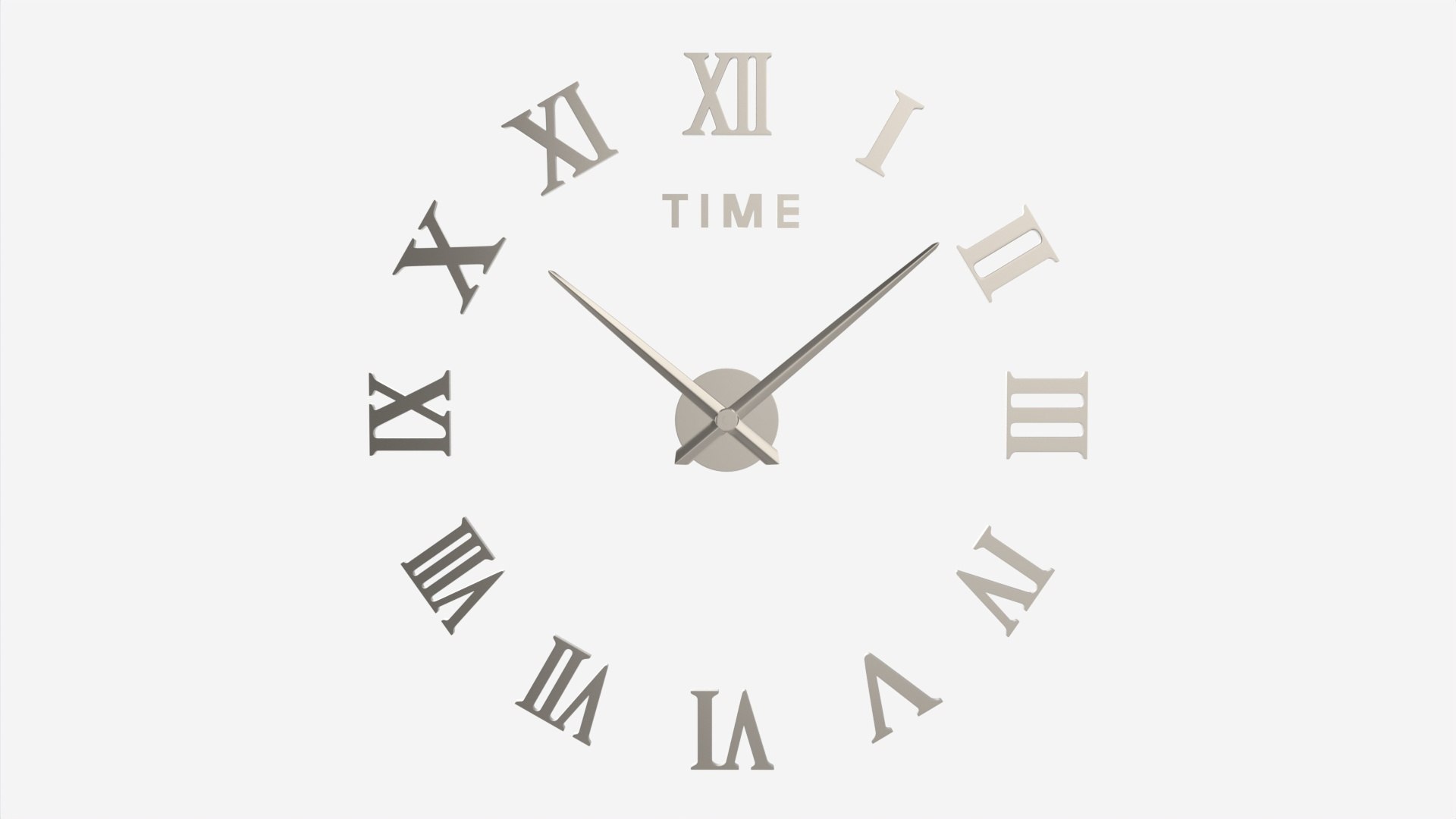 3D Modern Design Large Wall Clock 03 Model - TurboSquid 1920953