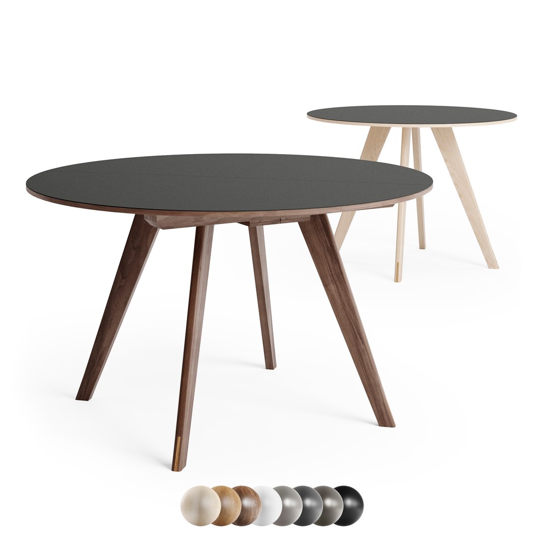 Bolia Dining Table New Mood2 3D model - TurboSquid 2129126