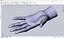 CAD-friendly Casual Female Hand Model F1P1D0V1hand