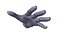 CAD-friendly Casual Female Hand Model F1P1D0V1hand