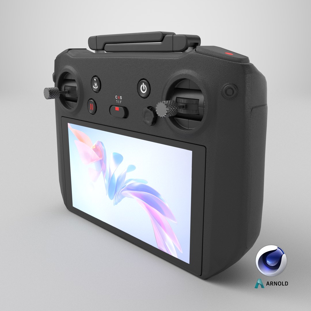 3D DJI RC Pro Smart Controller https://p.turbosquid.com/ts-thumb/CF/I4GKaV/5S/stemcell_cinema_4d_arnold_render/png/1734882077/1920x1080/fit_q87/9aa889f56634c002bc02d06daeb54cb66b12ee38/stemcell_cinema_4d_arnold_render.jpg