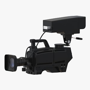 tv studio camera generic 3d max