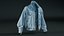 3D realistic jackets 1 coat model