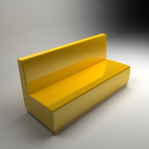 Yellow sofa