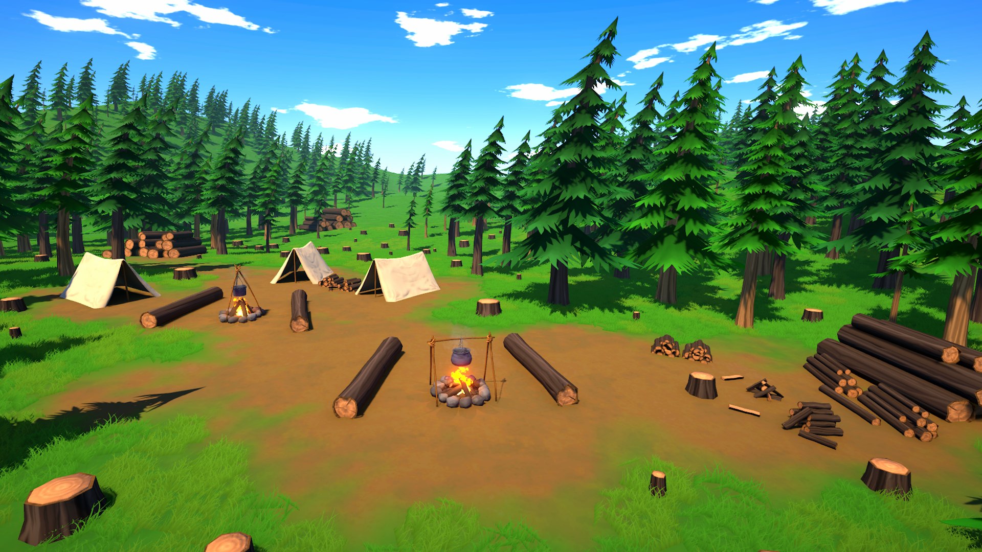 3D Camp - Stylized Fantasy Environment https://p.turbosquid.com/ts-thumb/CF/NQRh49/Dz/screenshot01/png/1734255833/1920x1080/fit_q87/a2eb6c4a39c621c8f1a530ec472707919438e22f/screenshot01.jpg