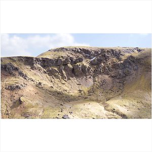 Rough Mountain Slope - 3D PBR Model1 3D
