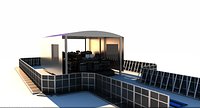 UMF-Stage Control Room VII 3D model