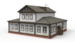 3D Village house
