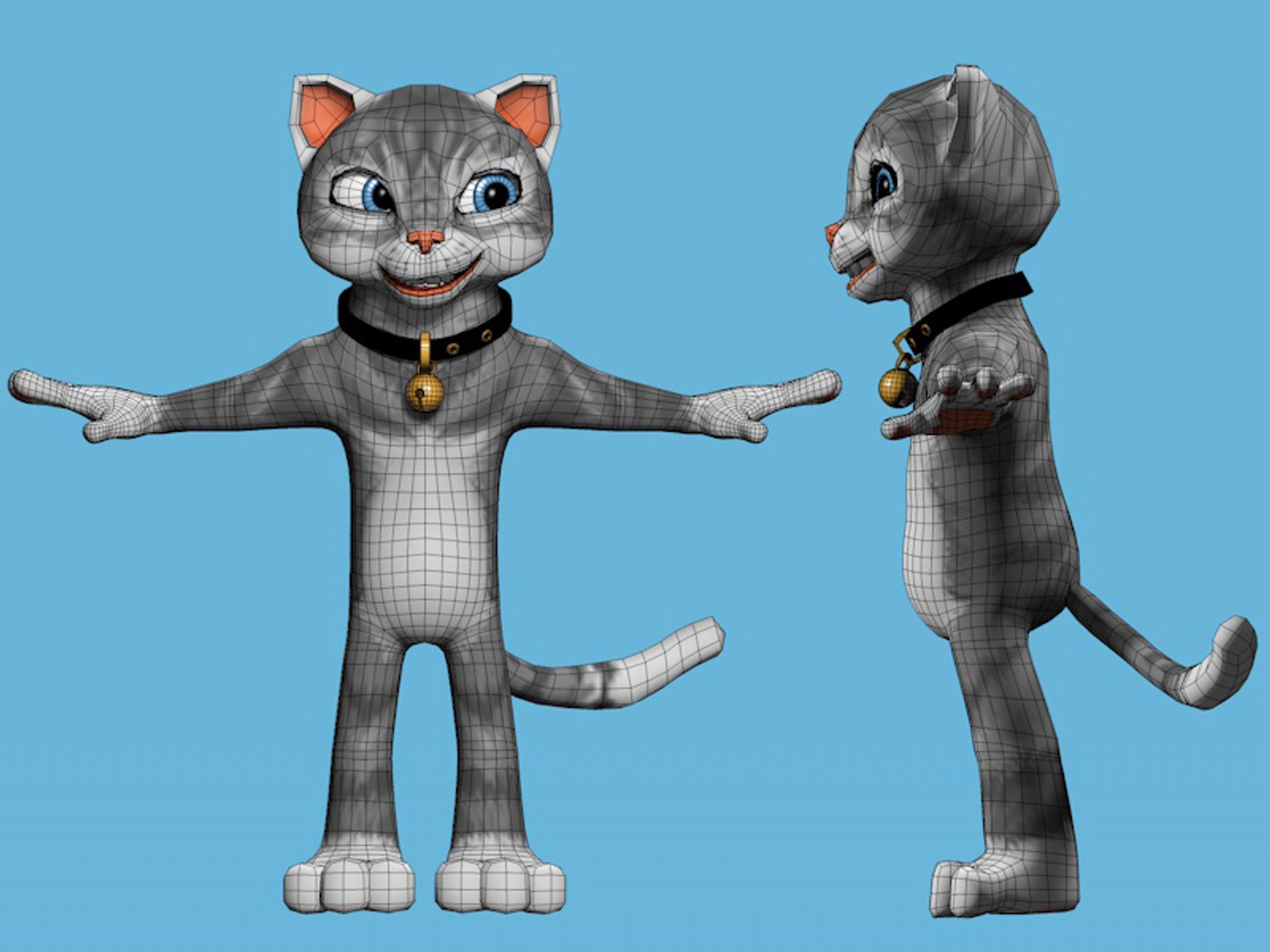 Character Rigged 3d C4d