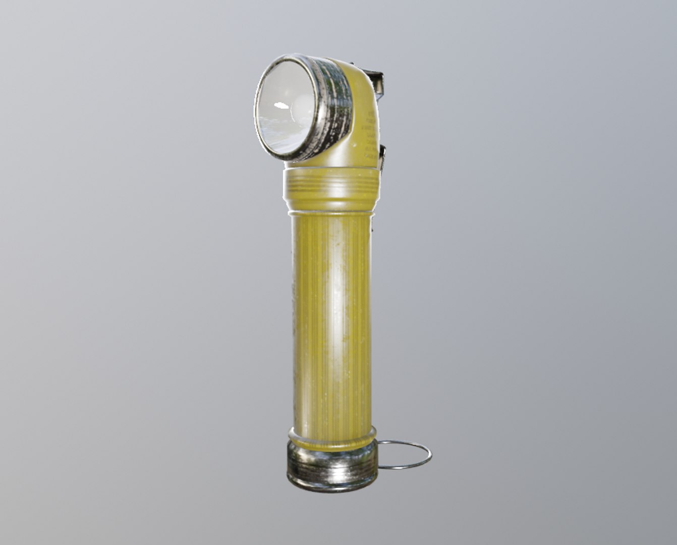 3D 1930s eveready flashlight model TurboSquid 1468042