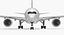 空中客车A350-1000阿联酋航空公司3D模型