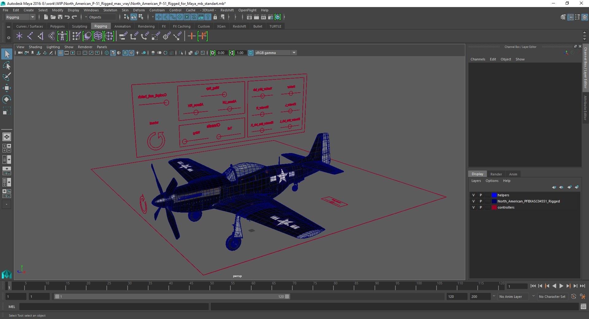 3D model North American P-51 Rigged for Maya https://p.turbosquid.com/ts-thumb/CF/Z97kGQ/TG/northamericanp51riggedformayamb3dmodel067/jpg/1714159404/1920x1080/fit_q87/70fe41b6b8ee0e2aef468fe324f6ace167234412/northamericanp51riggedformayamb3dmodel067.jpg