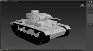 Tank 3D model