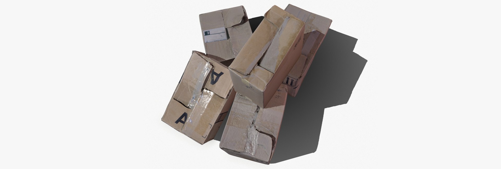 Boxes real-time real 3D - TurboSquid 1281515