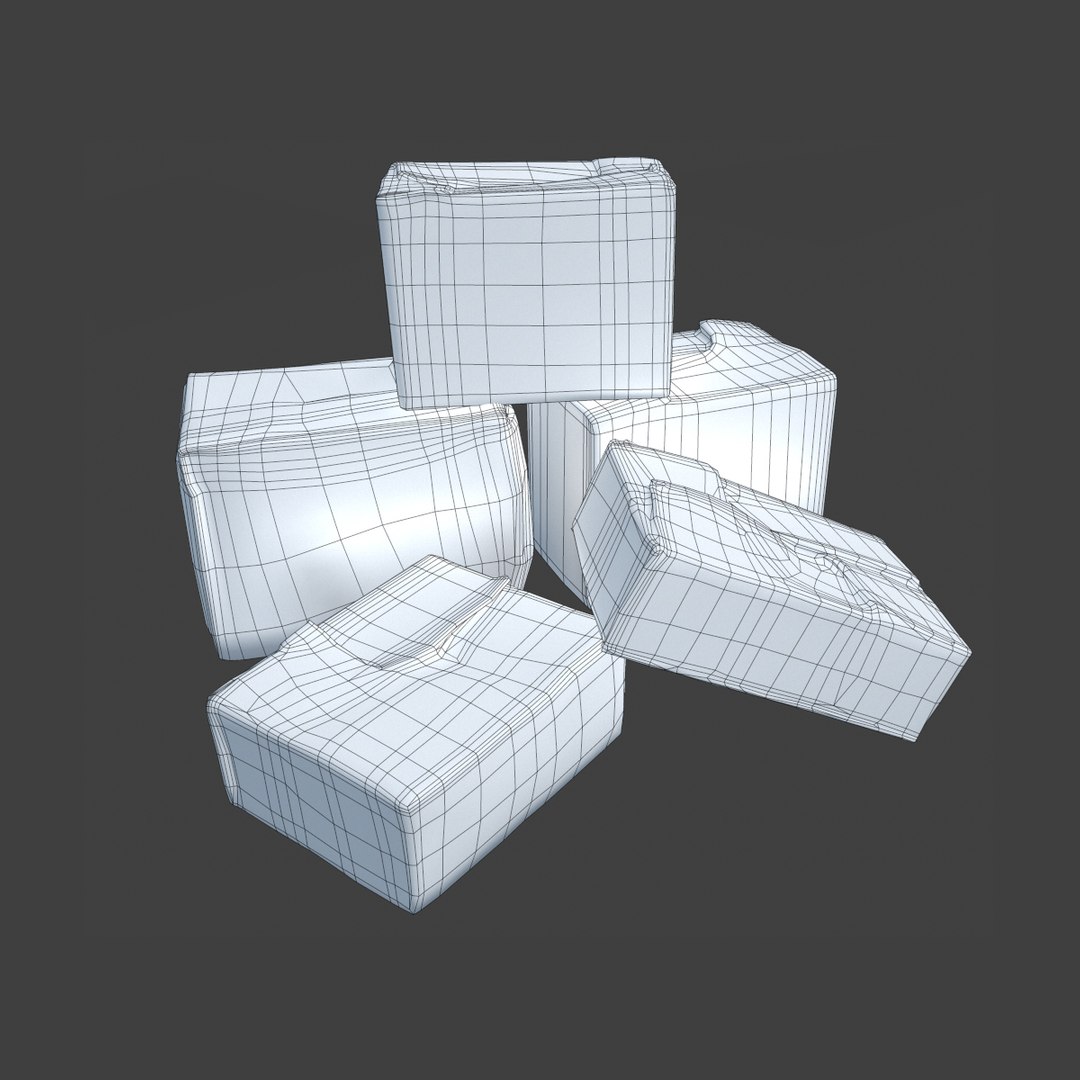 Boxes real-time real 3D - TurboSquid 1281515