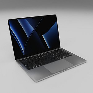 Apple MacBook Air 2024 Silver 3D model