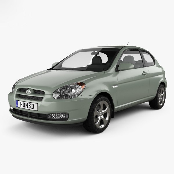 Hyundai Accent 3D Models for Download | TurboSquid