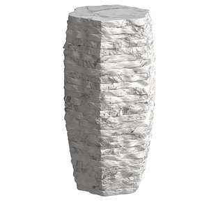 3D Palecek AMBROSE ACCENT TABLE TALL