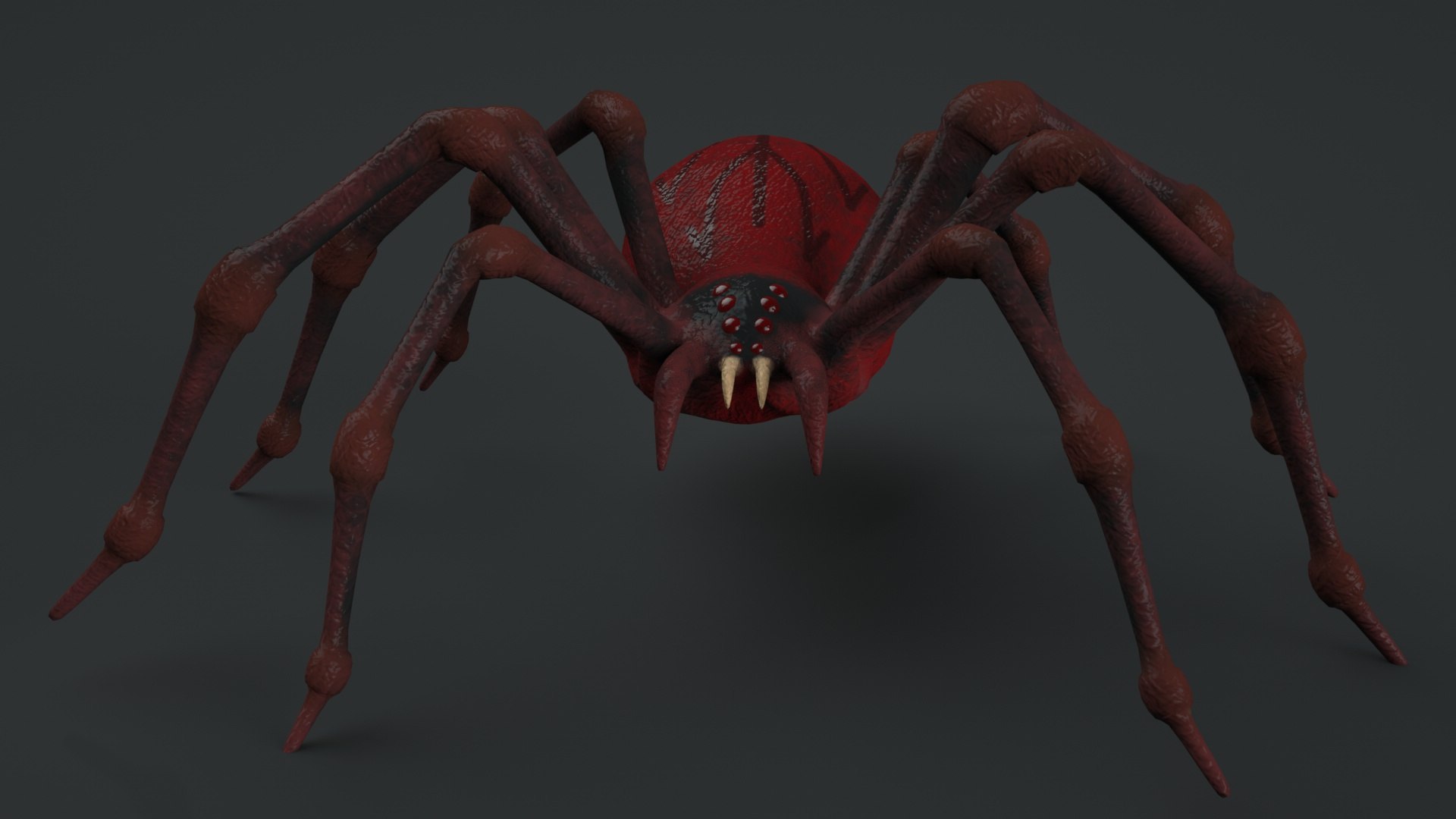 Spider Rigged 3D Model - TurboSquid 1588398