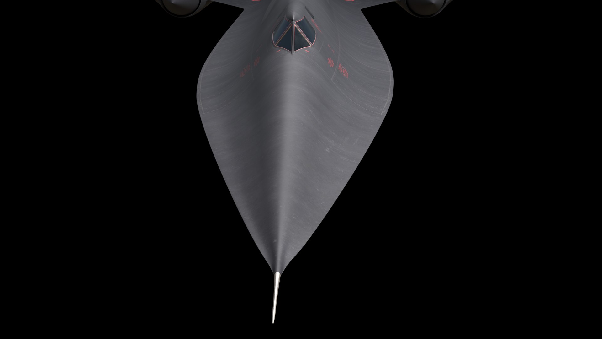 Lockheed SR-71 Blackbird 3D Model - TurboSquid 2204282