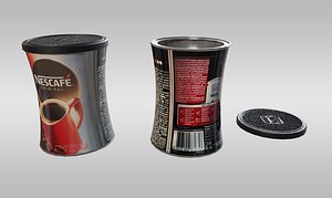 3D nescafe