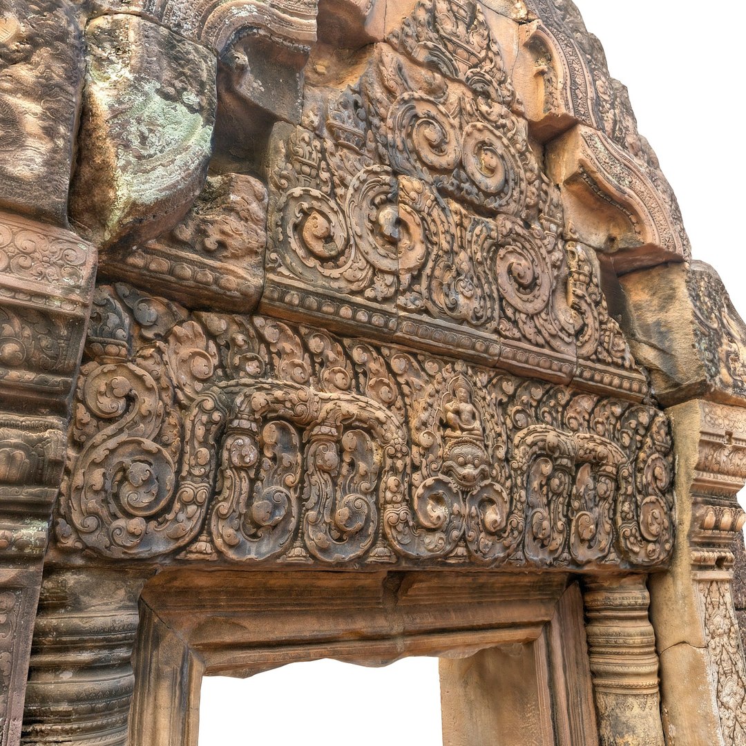 3d red temple 16k
