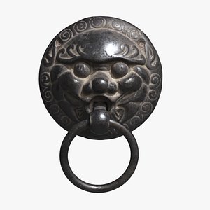 Chinese animal head door knocker PBR