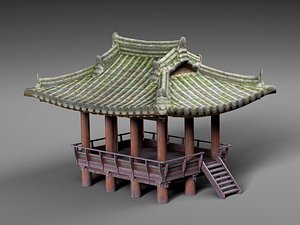 3D chinese arbor