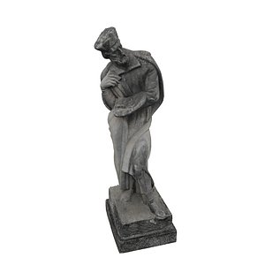 old man statue max