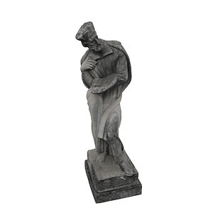 Old Man Statue