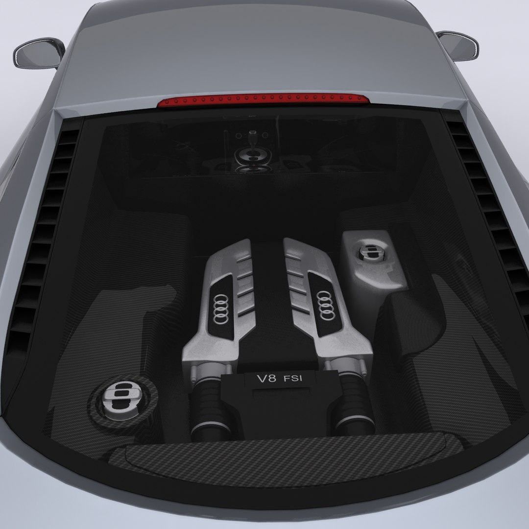 Audi R8 3D Model - TurboSquid 686286