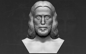 3D jesus christ ready printing model