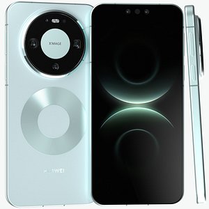 Huawei Mate 80 Spruce Green 3D