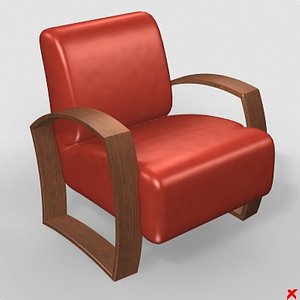 armchair chair 3d model