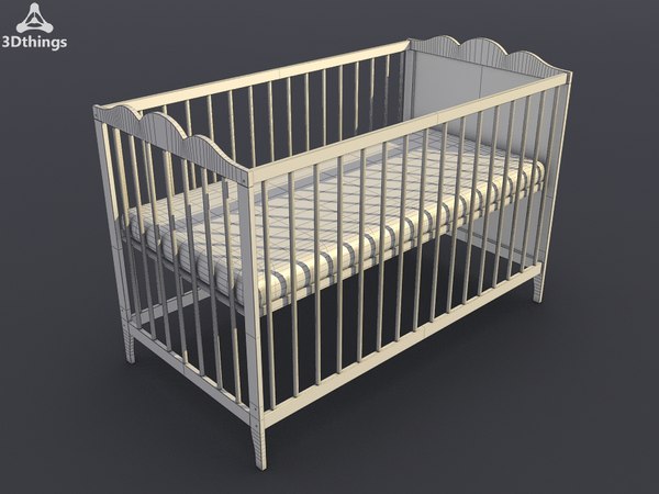 3D OBJ bed bedroom furniture