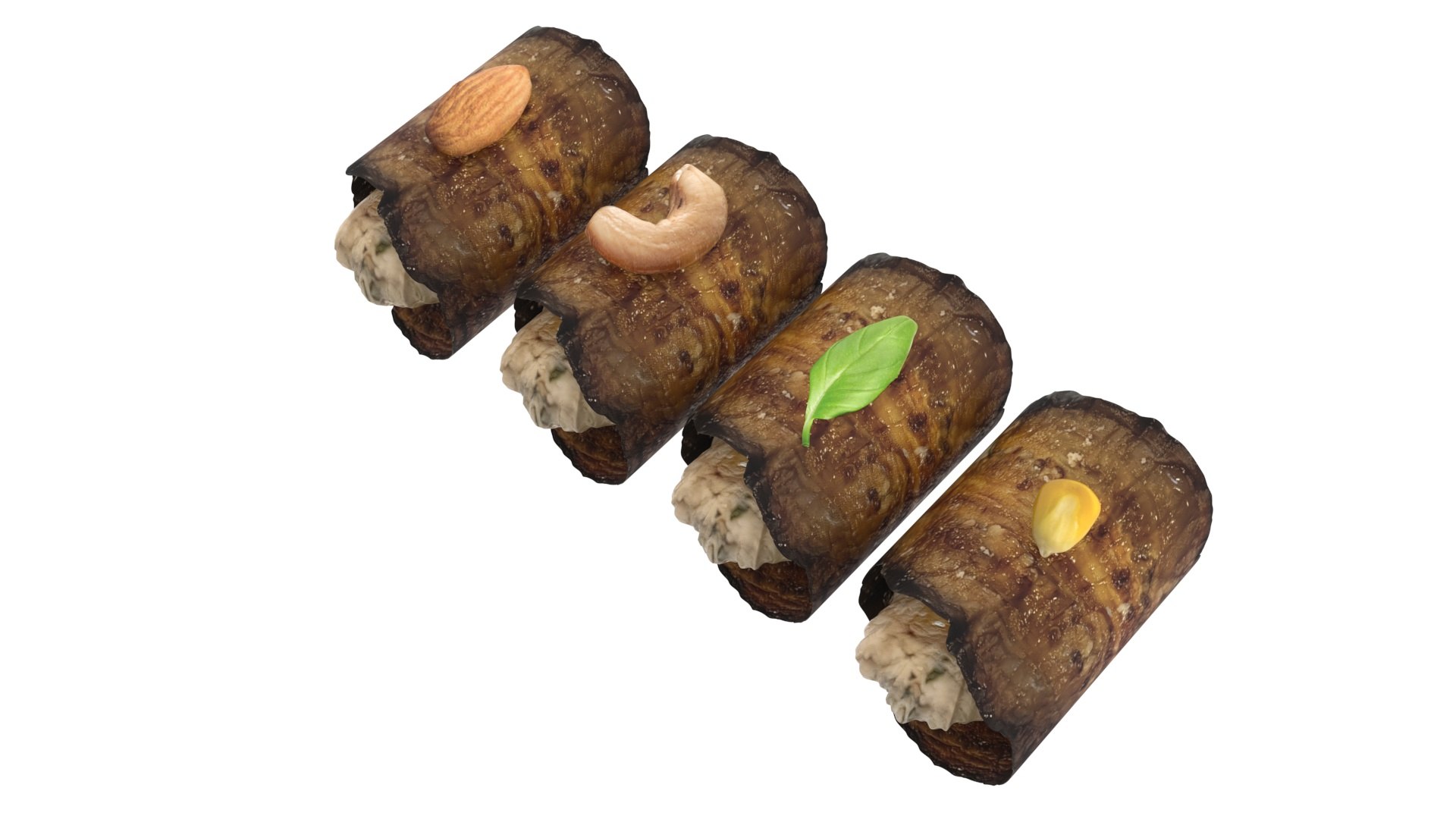 3D Eggplant Rolls https://p.turbosquid.com/ts-thumb/CG/ILjW4O/PK/eggplantrolls10/jpg/1723535883/1920x1080/fit_q87/b02c1c297f99cfcbd7766330e3d5e41c1ed06fa2/eggplantrolls10.jpg