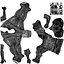 Basics0156 - A set containing 5 models of male and female adults sitting in casual attire in home se