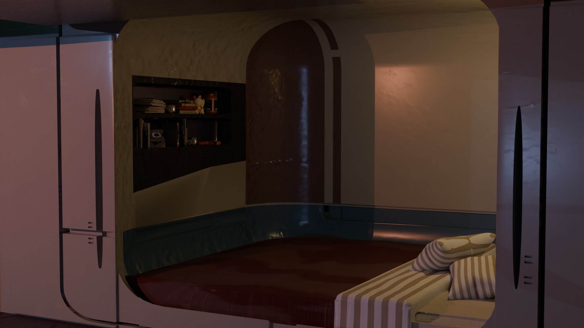 3D Cyberpunk Interior - TurboSquid 2190850