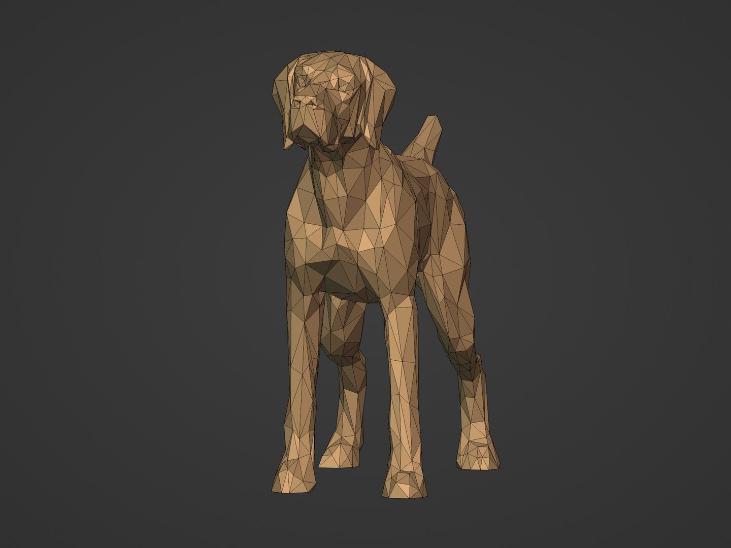 Dog Figurine 3D model - TurboSquid 2148292