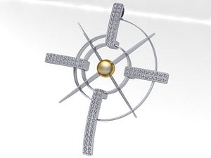 free mondern pendant 3d model