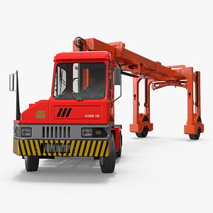 Ottawa T2E Terminal Carrier Truck Rigged for Maya 3D model