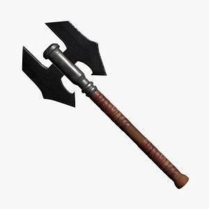 Medieval Axe 3D Model 3D model